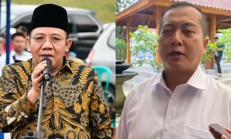 Bupati KLU Najmul Akhyar dan Gubernur NTB Lalu Muhamad Iqbal Krisis Air Bersih di Gili