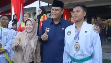 Bupati Sumbawa Syarafuddin Jarot Atlet Taekwondo