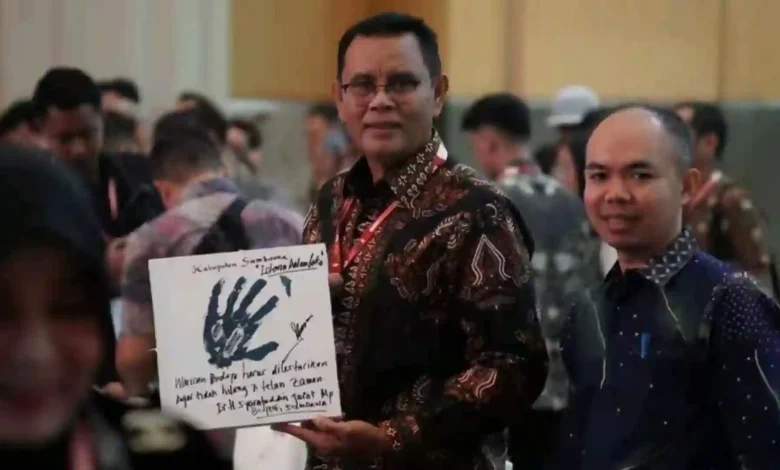Bupati Sumbawa Syarafuddin Jarot Hadiri Rakernas XI JKPI di Yogyakarta