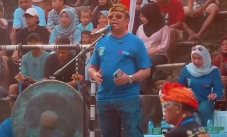 Bupati Lombok Barat Lalu Ahmad Zaini LAZ Festival Peresean Bupati Lobar Cup 2025