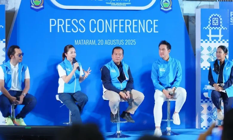 Daniel Mananta Konferensi Pers Pocari Sweat Runs 2025