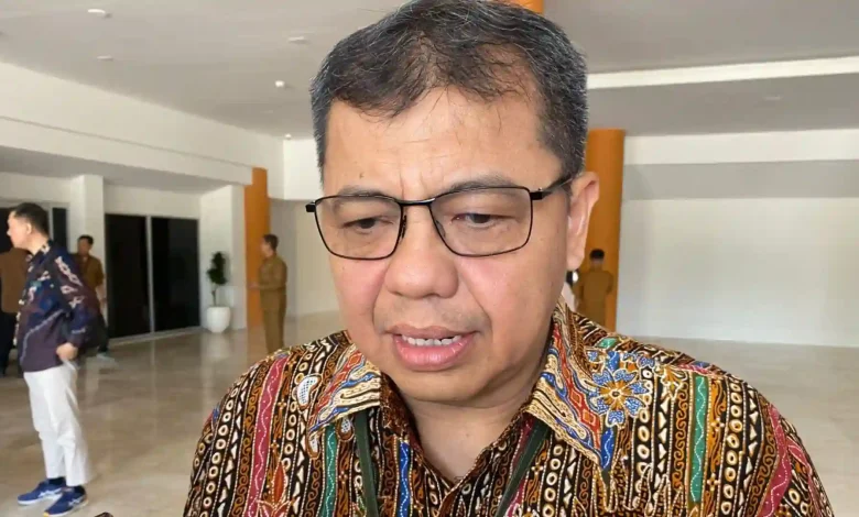 Deputi Bidang Percepatan Pemberdayaan Kapasitas dan Penyediaan Akses Badan Percepatan Pengentasan Kemiskinan Novrizal Tahar di NTB