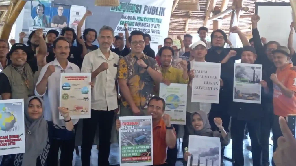 Diskusi Publik Walhi NTB Co-Firing PLTU