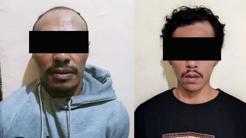 Dua Terduga Pelaku Pembunuhan Bule Turis Spanyol di Senggigi