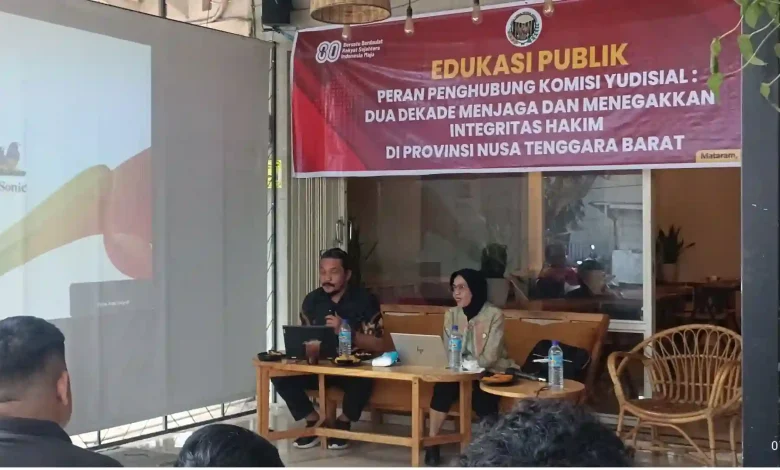 Edukasi Publik Penghubung Komisi Yudisial PKY NTB
