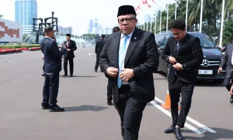Fahri Hamzah Hadiri Sidang Tahunan MPR 2025 Pidato Presiden Prabowo