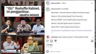 Isu Reshuffle Kabinet