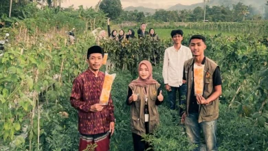 KKN PMD Unram Dasan Geres 2025 Yellow Sticky Trap