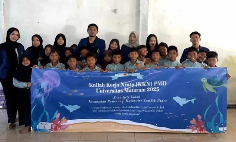 KKN PMD Unram Desa Gili Indah 2025 Lombok Utara