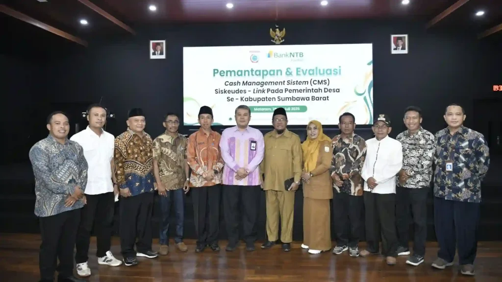 Kegiatan Evaluasi Penggunaan Siskeudes Bank NTB Syariah
