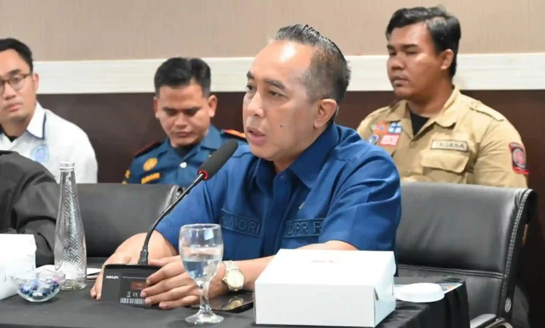 Ketua DPW Partai NasDem NTB Mori Hanafi Rakernas di Makassar 2025