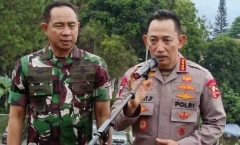 Panglima TNI Agus Subiyanto Kapolri Listyo Sigit Prabowo