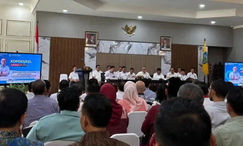 Pengarahan Menko Pangan Koperasi Desa Merah Putih di NTB