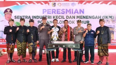 Peresmian Sentra IKM Porang di Lombok Timur