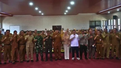 Pertemuan Bupati Sumbawa Syarafuddin Jarot bersama Anggota DPD RI Dapil NTB Mirah Midadan