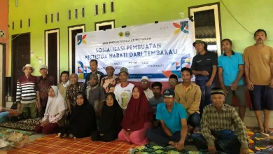 Peserta Sosialisasi KKN PMD Unram Desa Rarang 2025