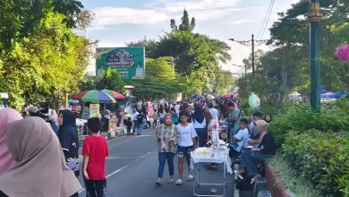 Potret Pelaksanaan Car Free Day CFD Udayana di Kota Mataram