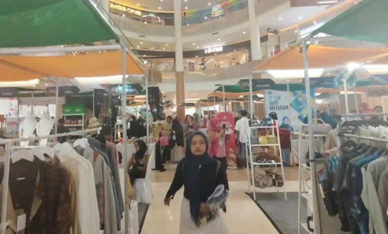 Potret bazar pelaku UMKM Kota Mataram NTB di Epicentrum Mall