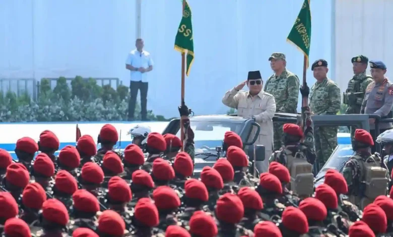 Presiden Prabowo meresmikan 6 Kodam baru