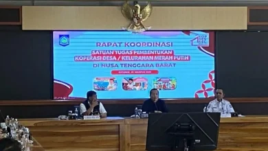 Rapat Koordinasi Koperasi Merah Putih di NTB