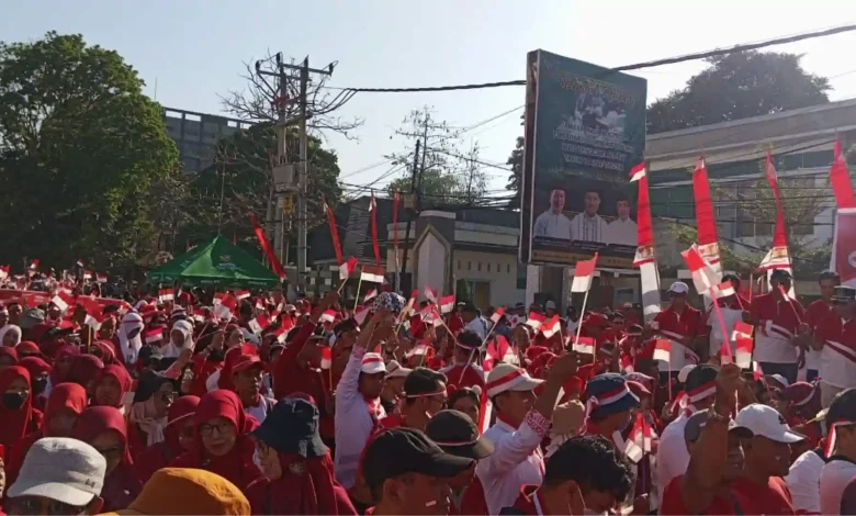 Ribuan Peserta Jalan Sehat Kerukunan Kemenag NTB