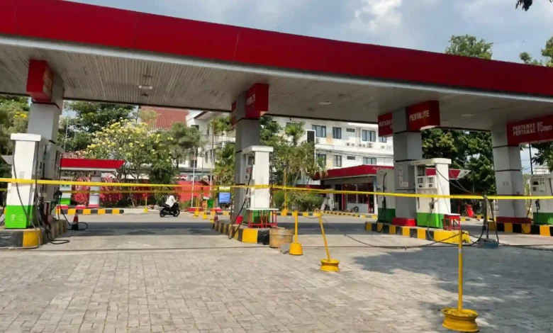 SPBU Malomba di Jalang Langko Kota Mataram