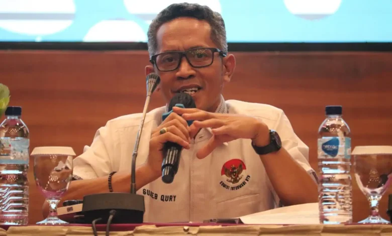 Wakil Sekretaris Wilayah PW NU Provinsi NTB Suaeb Qury MBG Kado HUT ke-80 RI