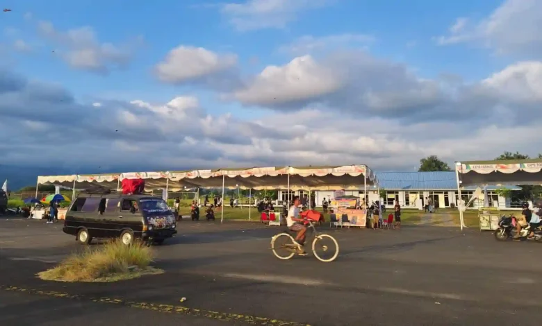 Suasana Eks Bandara Selaparang Kota Mataram