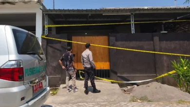 Tampak Depan Rumah Perempuan Diduga Dibunuh Kekasih di Lombok Barat Dicor