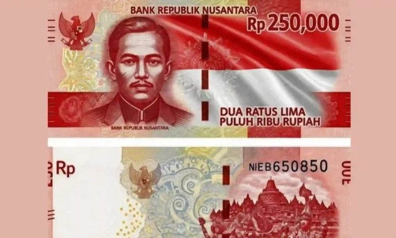 Uang pecahan baru Rp250 ribu