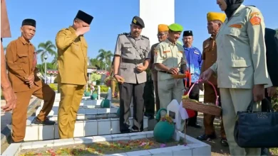 Upacara Hari Veteran di Mataram