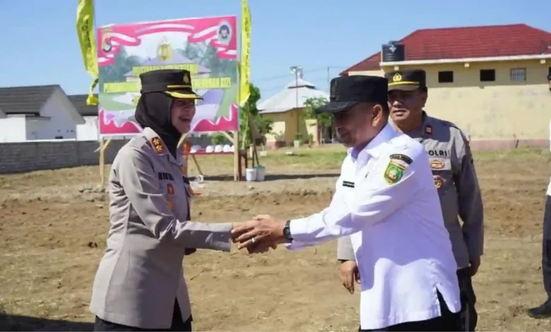 Wakil Bupati Sumbawa Mohamad Ansori Tinjau Pembangunan SPPG Polres
