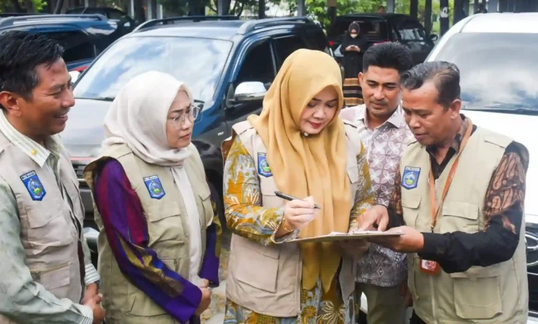 Wakil Gubernur NTB Indah Dhamayanti Putri bersama tim pendataan aset Pemprov
