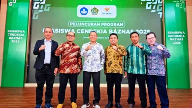 Wakil Rektor III Ummat Erwin Peluncuran Beasiswa Cendekia Baznas 2025