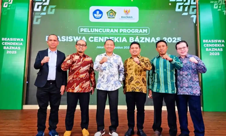 Wakil Rektor III Ummat Erwin Peluncuran Beasiswa Cendekia Baznas 2025