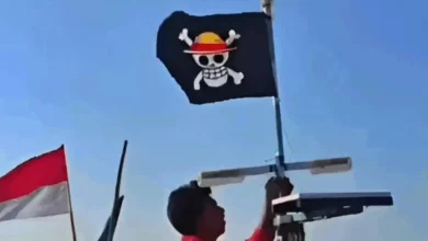 Warga kibarkan bendera One Piece jelang 17 Agustus 2025