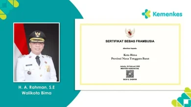 Sertifikat Bebas Frambusia Kota Bima
