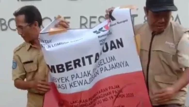 Bapenda Lombok Barat Cabut Spanduk Penunggak Pajak di Hotel Chandi