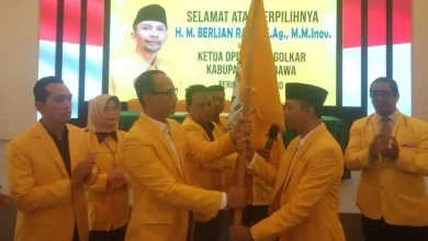 Berlian Rayes Tepilih Pimpin DPD II Golkar Sumbawa