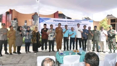 Bupati Jarot Resmikan Dapur MBG di Unter Iwes