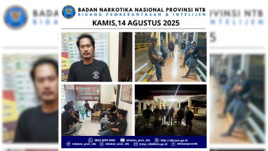 BNNP NTB Tangkap Oknum Polisi Diduga Pengedar Sabu di Bima