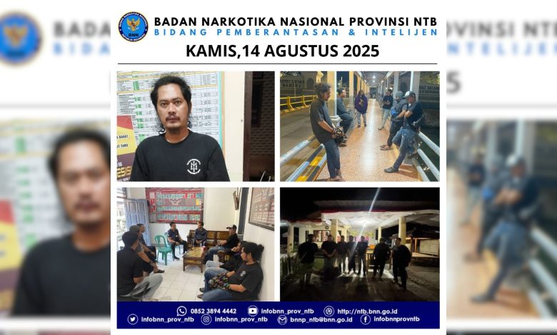 BNNP NTB Tangkap Oknum Polisi Diduga Pengedar Sabu di Bima