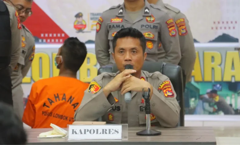 Kapolres Lombok Utara AKBP Agus Purwanta Kasus Kematian Mahasiswi Unram di Pantai Nipah