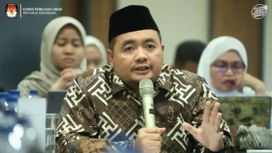 Ketua KPU RI Mochammad Afifudin Dokumen Persyaratan Calon Presiden dan Wakil Presiden Capres-Cawapres