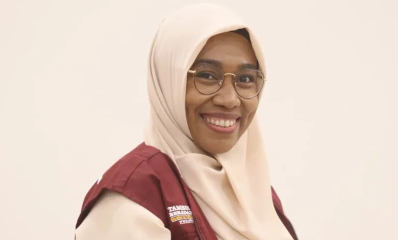 Ketua Tim Dosen STKIP Taman Siswa Bima Mardian Andriani