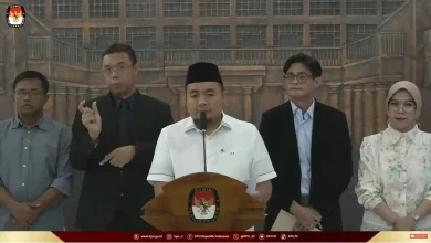 Konferensi Pers KPU RI Rahasiakan Dokumen Capres-Cawapres