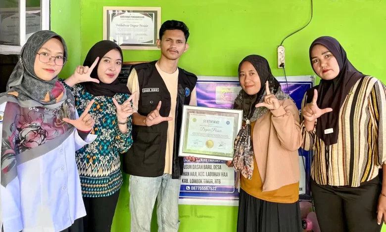 Mahasiswa KKN Ummat di Desa Labuhan Haji 2025
