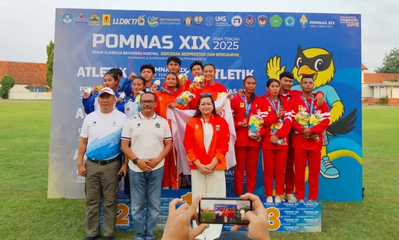Mahasiswa Tamsis Tampil Gemilang di Estafet POMNAS XIX