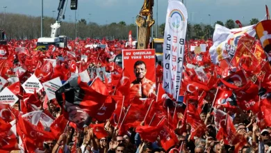 Massa Aksi Tuntut Presiden Turki Erdogan Mundur