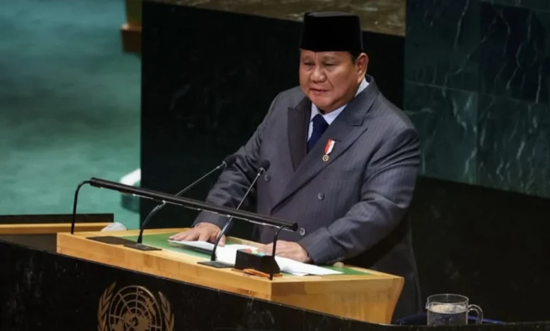 Prabowo Pidato di Majelis Umum Sidang PBB